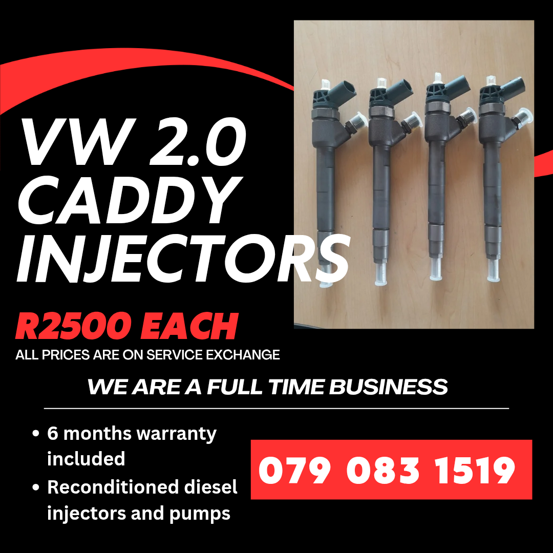 VW CADDY 2.0 INJECTORS FOR SALE WITH WARRANTY - Private Seller VW CADDY 2.0 INJECTORS FOR SALE WITH WARRANTY - Private Seller
