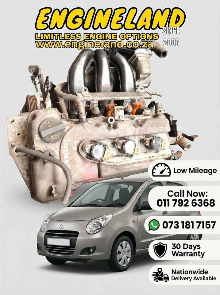 Suzuki Alto 1.0L vvti K10B engine - Private Seller Suzuki Alto 1.0L vvti K10B engine - Private Seller