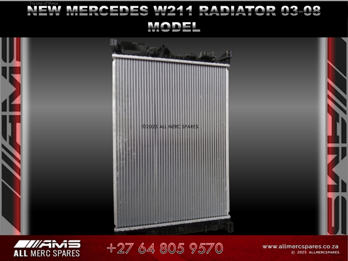 NEW MERCEDES W211 RADIATOR (03-08) FOR SALE - Private Seller NEW MERCEDES W211 RADIATOR (03-08) FOR SALE - Private Seller