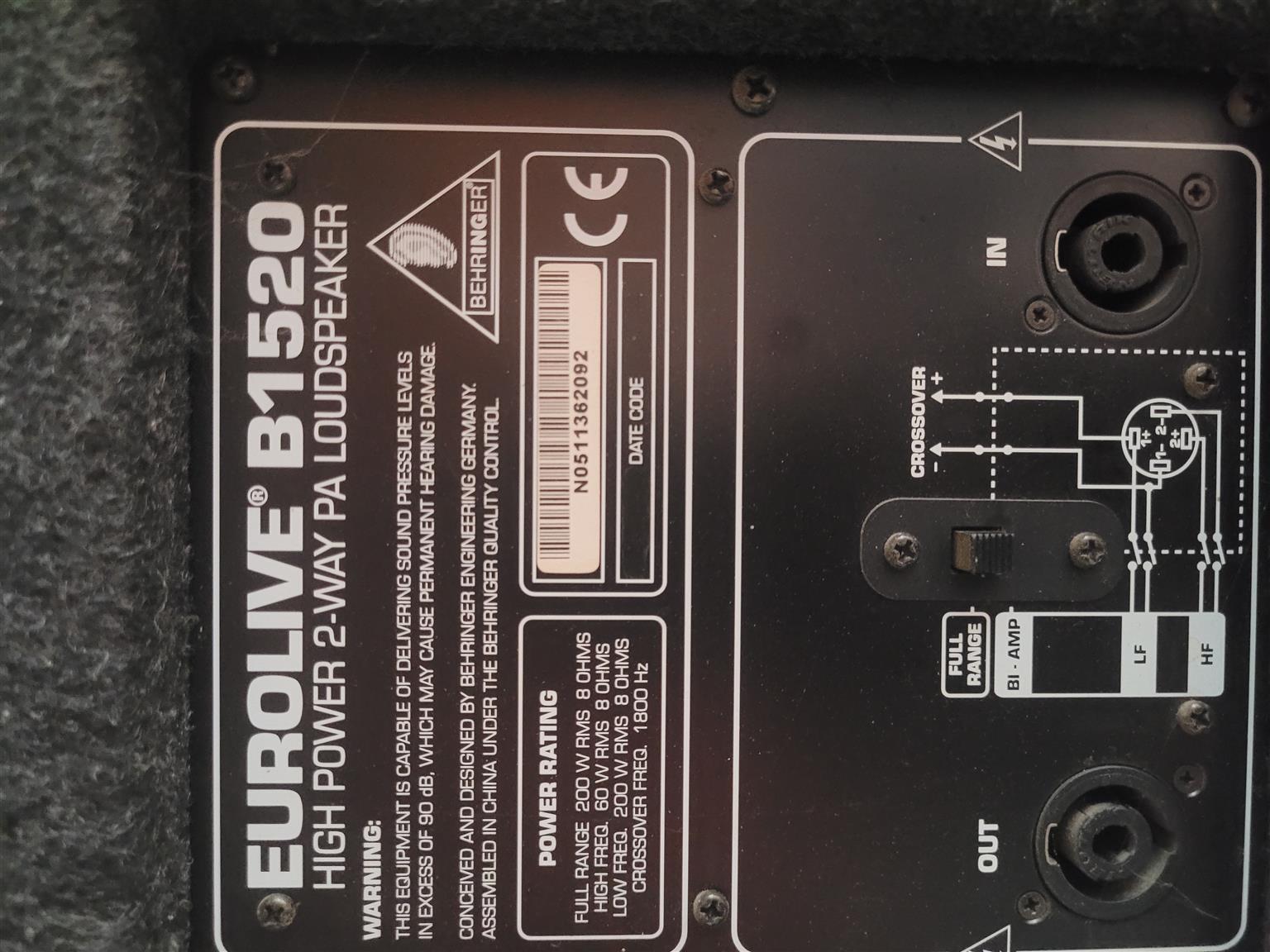 Behringer Sound System