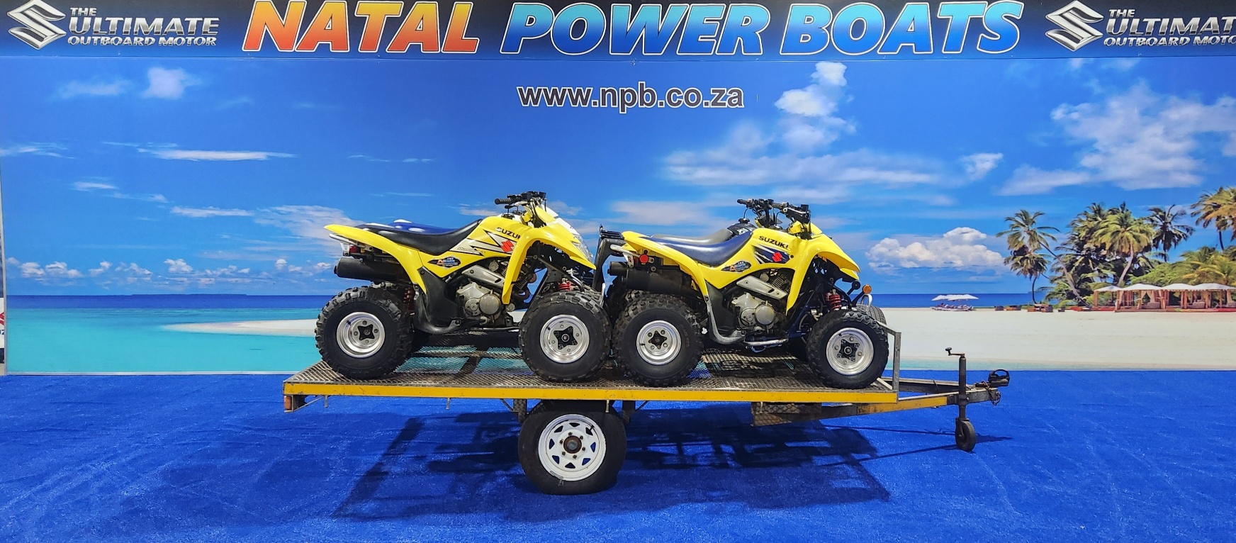4 X SUZUKI QUADS Z 250