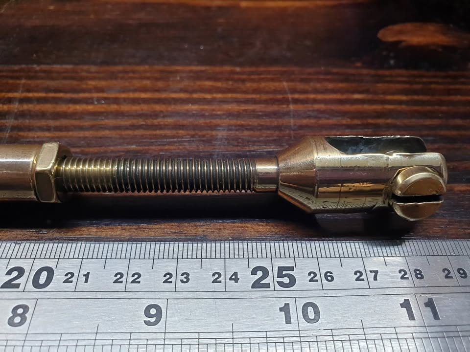 Vintage WW 2 Brass turnbuckle