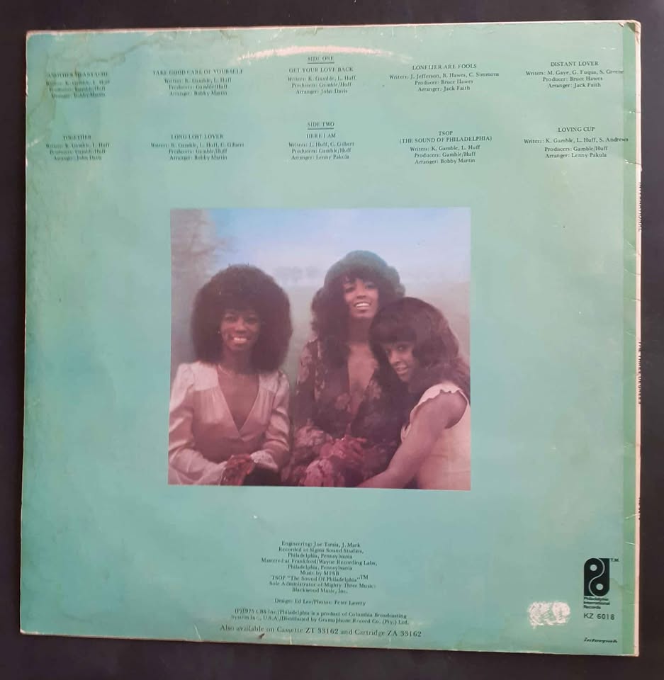 The Three Degrees - International LP Record