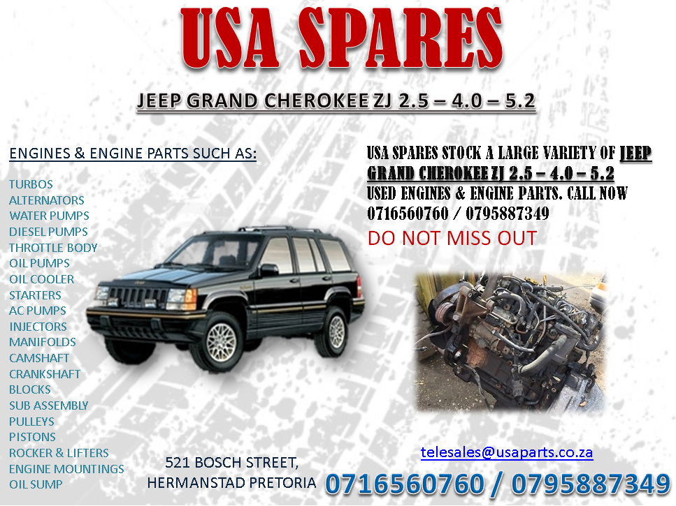 4 0 Jeep Engine >> Jeep Grand Cherokee Zj 2 5 4 0 5 7 Engines And 4 0 Jeep Engine >> Jeep Grand Cherokee Zj 2 5 4 0 5 7 Engines And
