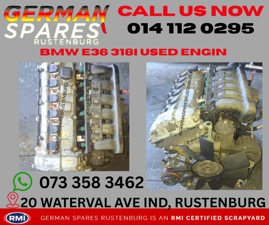 BMW E36 318I USED ENGINE FOR SALE - Private Seller BMW E36 318I USED ENGINE FOR SALE - Private Seller