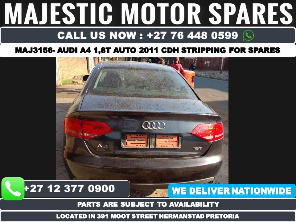 Audi A4 B8 1.8T black second hand automotive parts spares for sale - Private Seller Audi A4 B8 1.8T black second hand automotive parts spares for sale - Private Seller