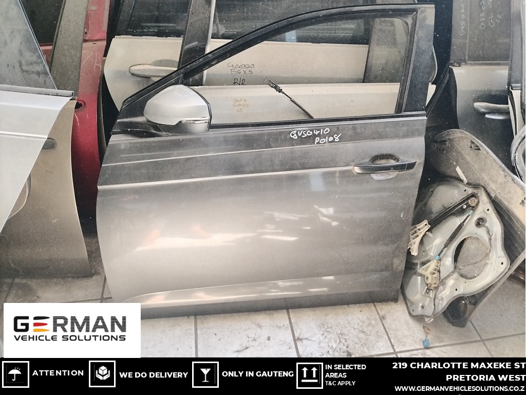 Volkswagen polo 8 front driver door second-hand for sale - Private Seller Volkswagen polo 8 front driver door second-hand for sale - Private Seller