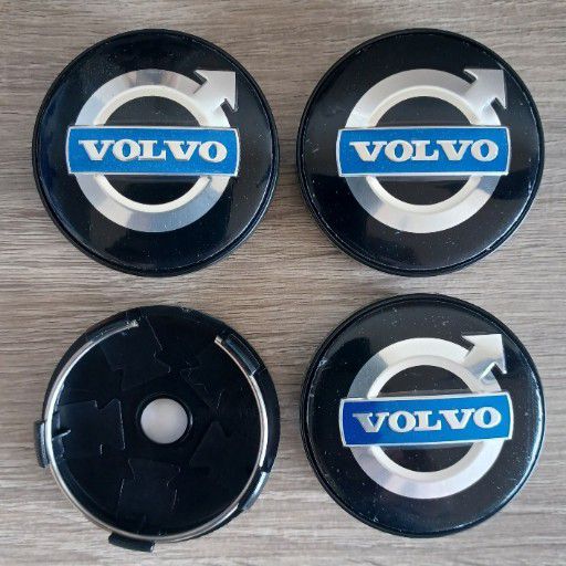 Volvo 60mm Wheel Centre caps emblems
