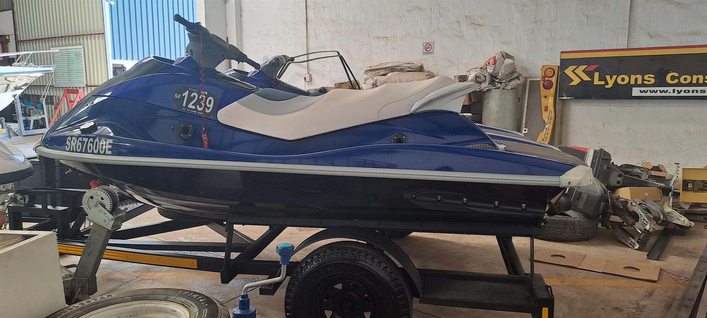 2 x VX 1100 Jet ski's and trailer