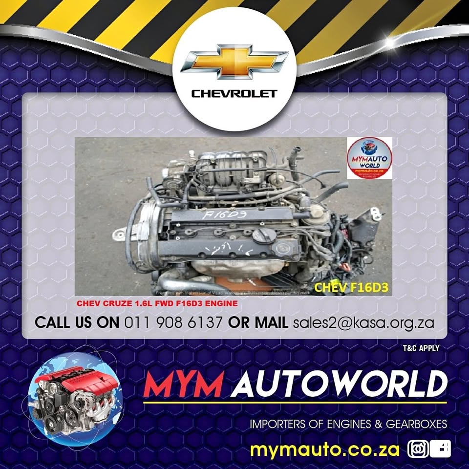 MYM IMPORTER OF SECOND HAND CHEVROLET ENGINES AND GEARBOXES - Private Seller MYM IMPORTER OF SECOND HAND CHEVROLET ENGINES AND GEARBOXES - Private Seller
