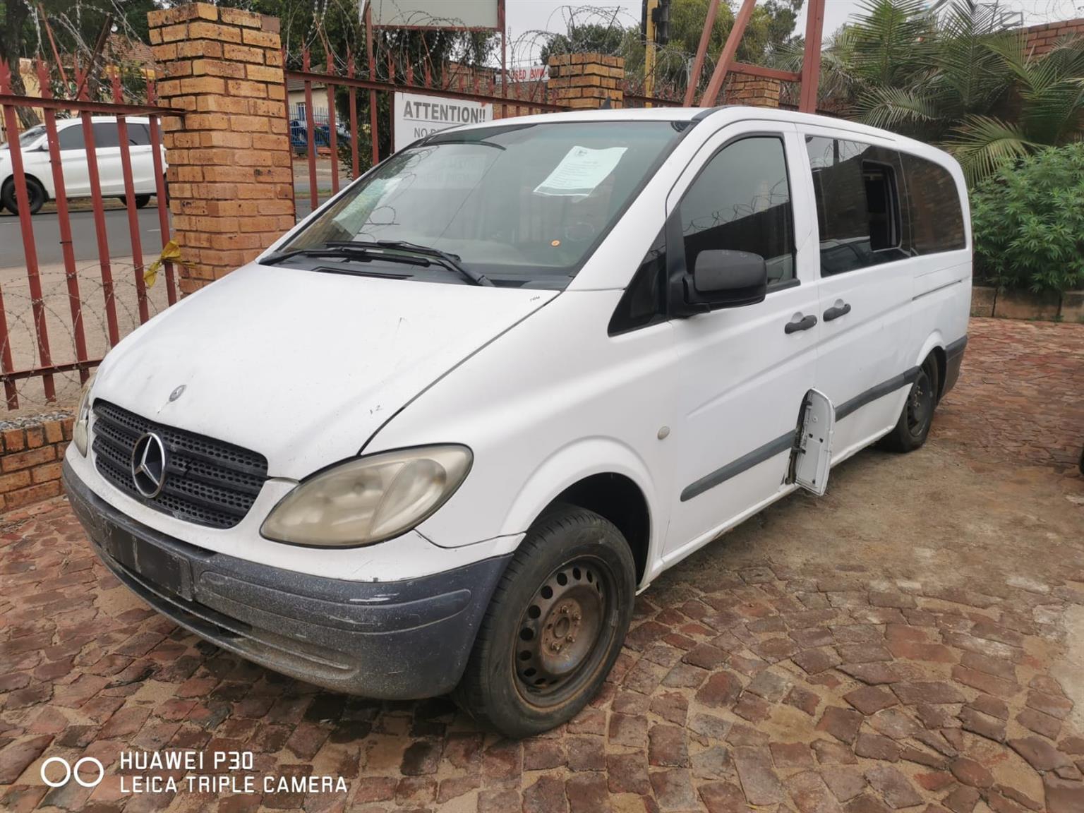 2009 Mercedes Vito 115 manual diesel stripping used parts 2009 Mercedes Vito 115 manual diesel stripping used parts