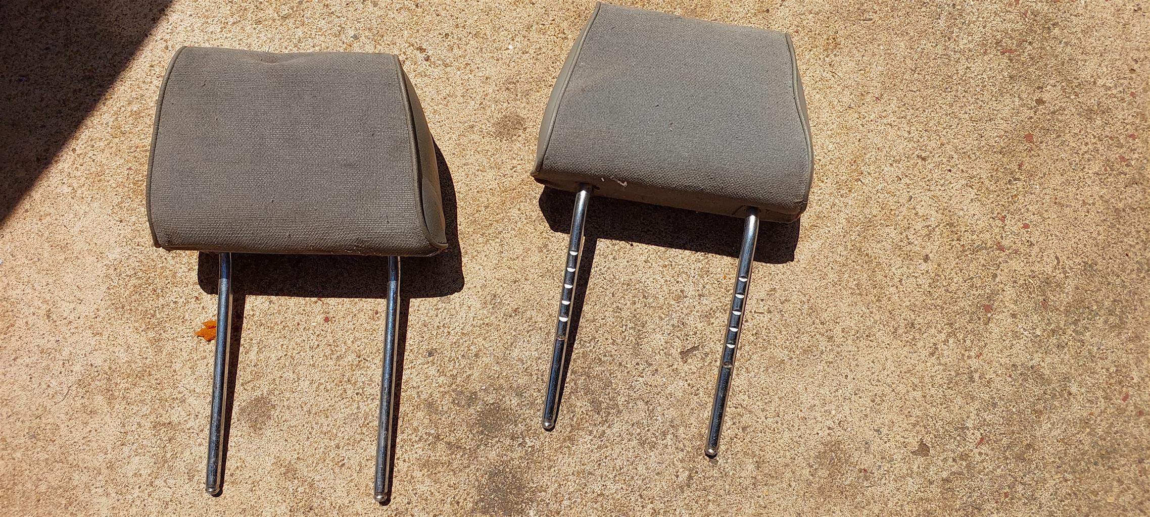 Pair headrests (front car seats) for sale - Private Seller Pair headrests (front car seats) for sale - Private Seller