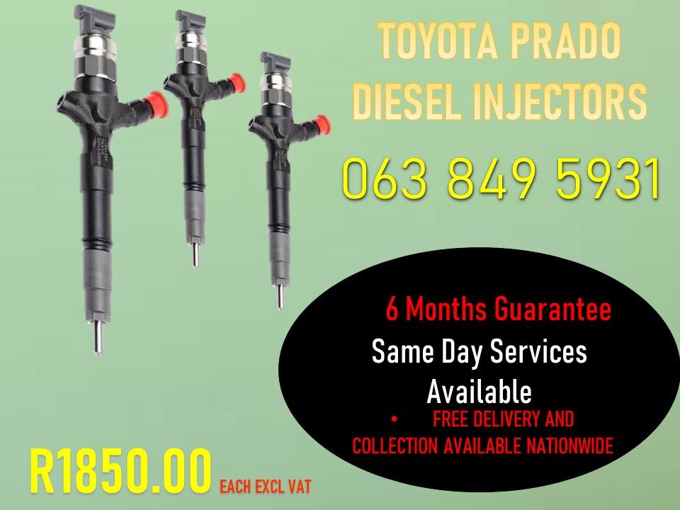 TOYOTA PRADO DIESEL INJECTORS BRITS NOORD WES - Private Seller TOYOTA PRADO DIESEL INJECTORS BRITS NOORD WES - Private Seller