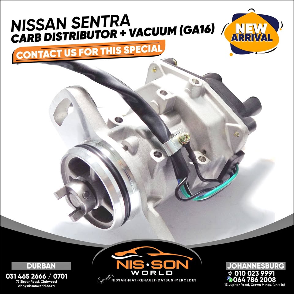 NISSAN SENTRA CARB DISTRIBUTOR + VACUUM (GA16) - Private Seller NISSAN SENTRA CARB DISTRIBUTOR + VACUUM (GA16) - Private Seller
