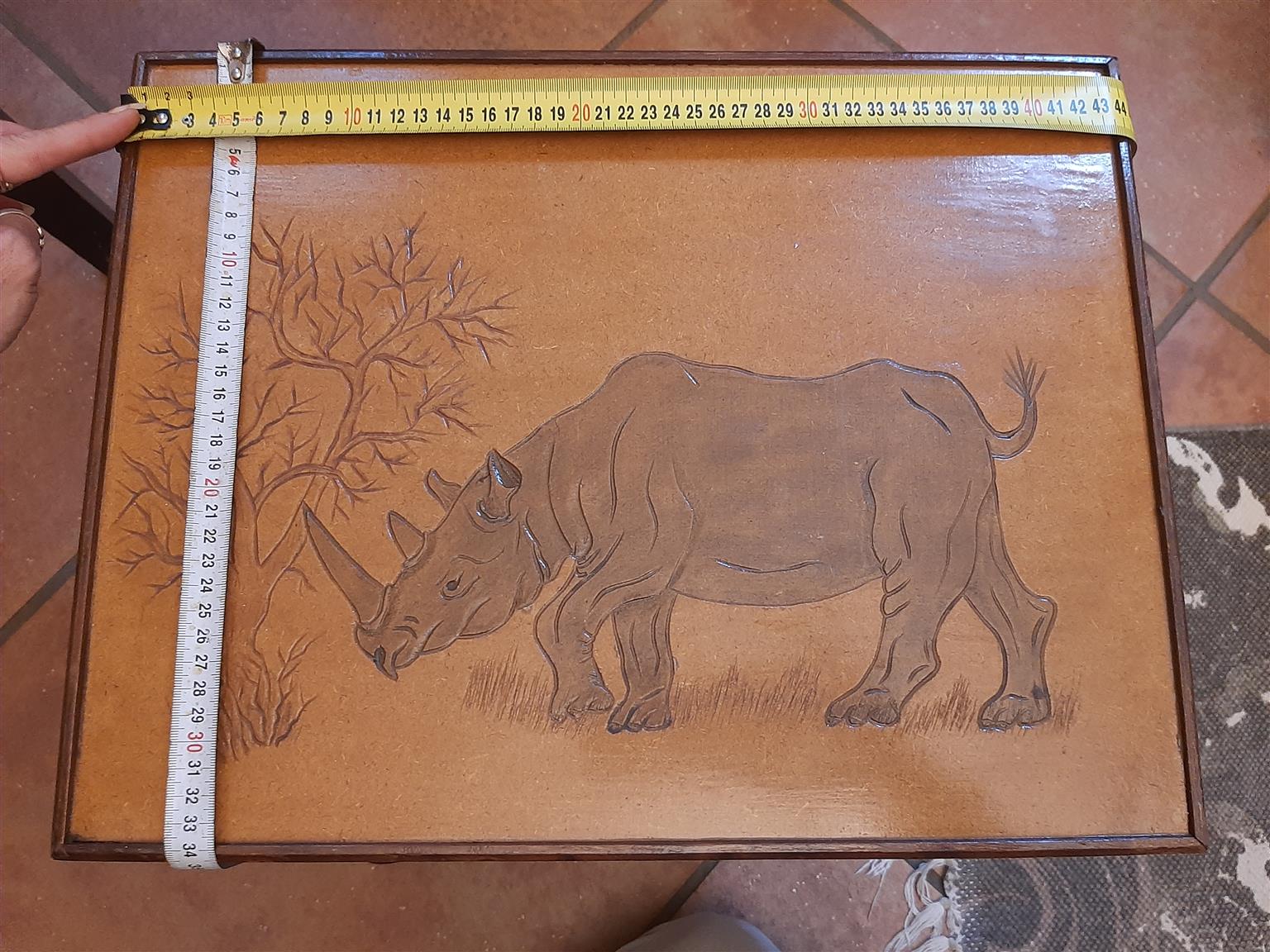 Coffee (side table) Africa - Rhino