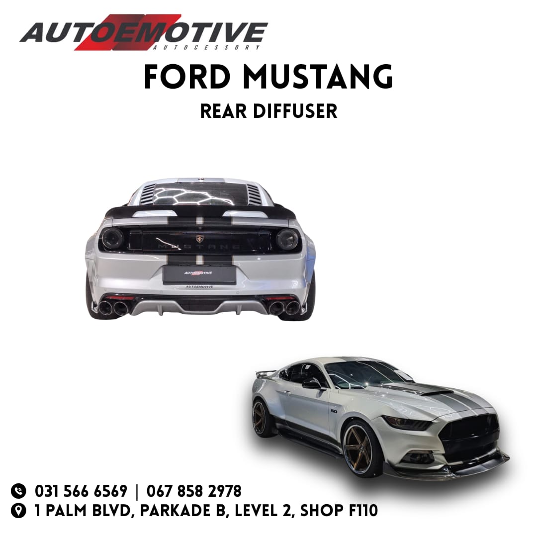 Ford Mustang Rear Diffuser | Custom Styling - Durban - Private Seller Ford Mustang Rear Diffuser | Custom Styling - Durban - Private Seller