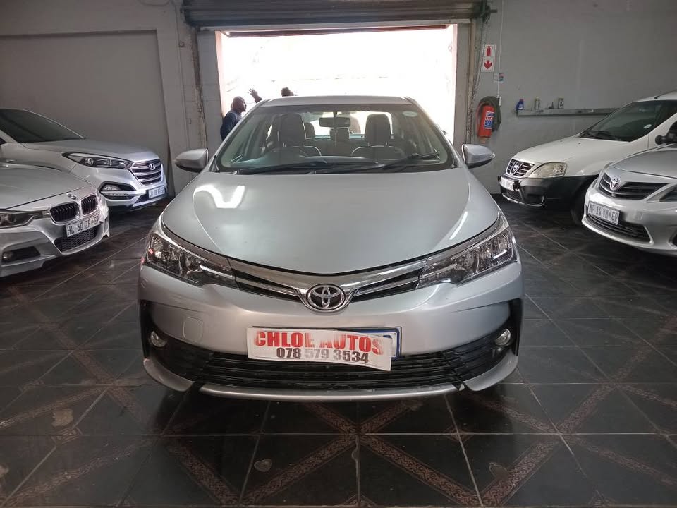 2016 Toyota Corolla Prestige 1.6 Silver, Manual, Petrol, leather interior Sparekey Reverse Ca