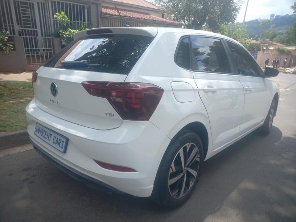 2023 VW POLO 9 TSI 1.0 PETROL, MANUAL, WHITE COLOR, MILEAGE