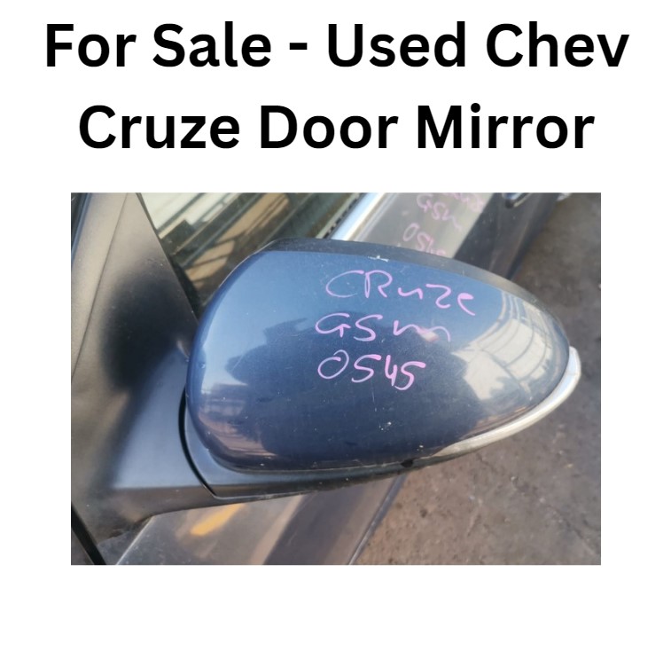 Now Selling (USED) Chev Cruze L/S Door Mirror - Private Seller Now Selling (USED) Chev Cruze L/S Door Mirror - Private Seller