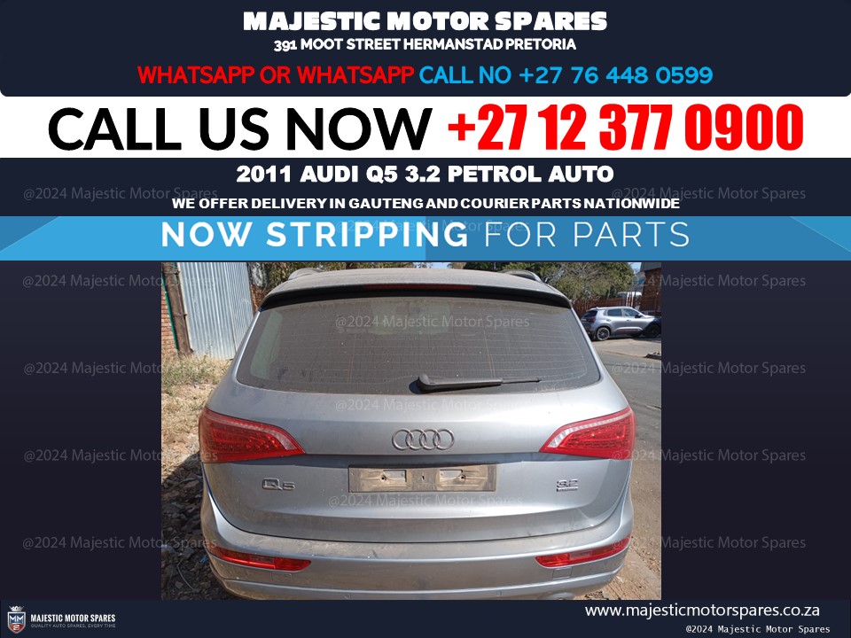 Audi Q5 3.2 CAL preface stripping used parts used spares