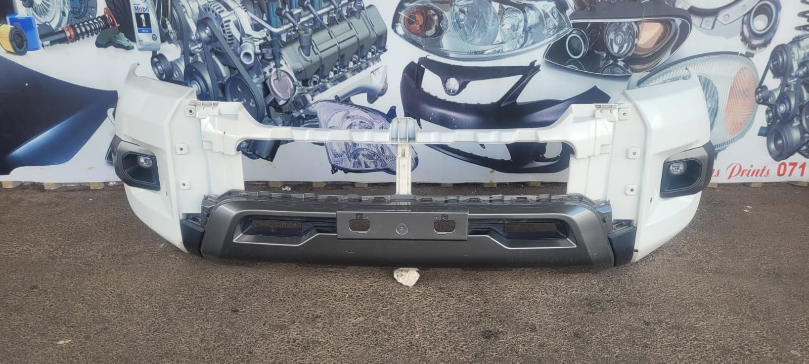 Used 2025 TOYOTA HILUX GD-6 FRONT BUMPER FOR SALE. IN PRISTINE