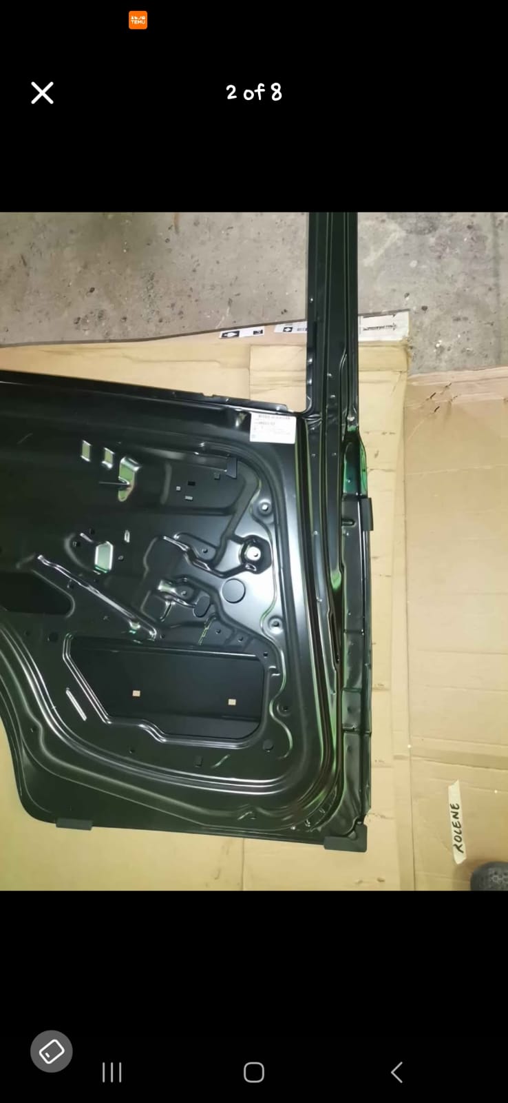 Brand New OEM Chevrolet Spark / Matiz Rear Left Door (Part No: 96601252) - Private Seller Brand New OEM Chevrolet Spark / Matiz Rear Left Door (Part No: 96601252) - Private Seller