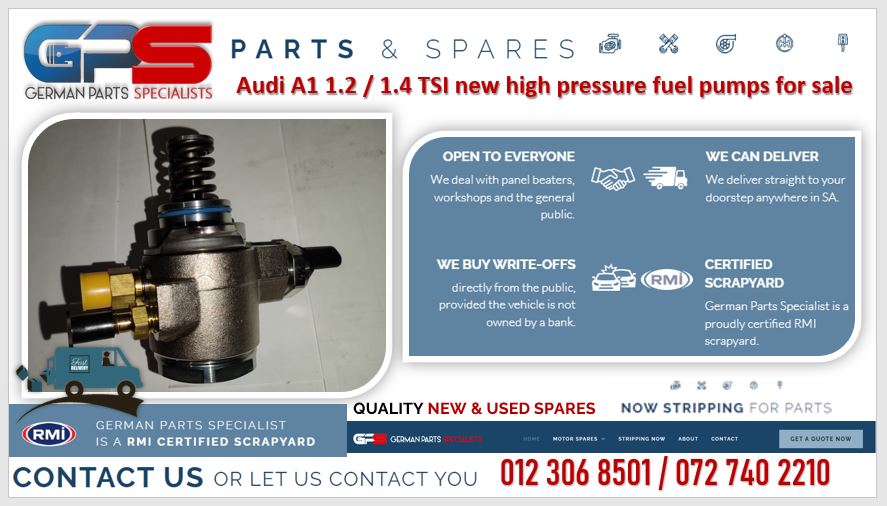 Audi A1 1.2 / 1.4 TSI new high pressure fuel pumps for sale - Private Seller Audi A1 1.2 / 1.4 TSI new high pressure fuel pumps for sale - Private Seller
