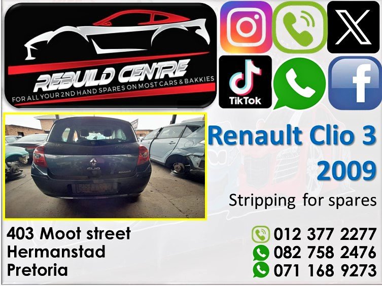 Renault Clio3 stripping for spares. - Private Seller Renault Clio3 stripping for spares. - Private Seller
