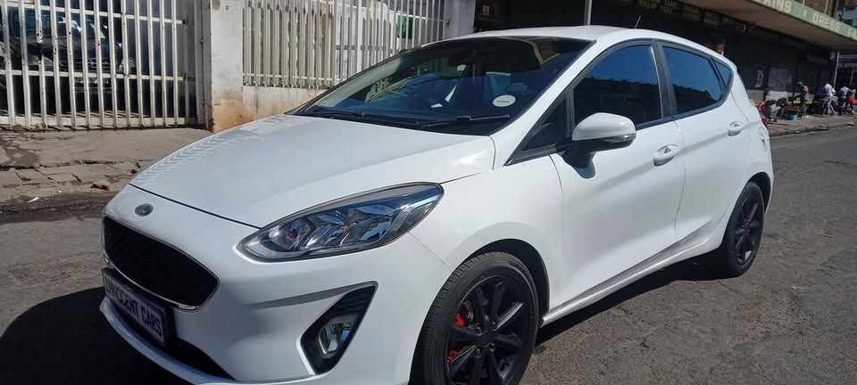 2019 FORD FIESTA 1.0 ECOBOOST, MANUAL, WHITE COLOUR, 68000KM, USED ACCIDENT FREE