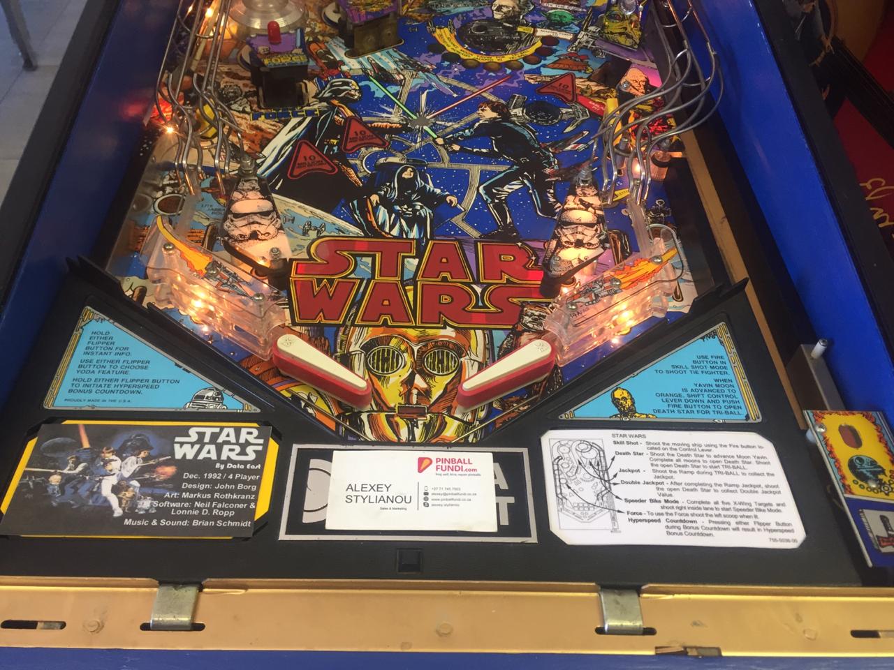 Star Wars Pinball Machine for Sale - Very Popular