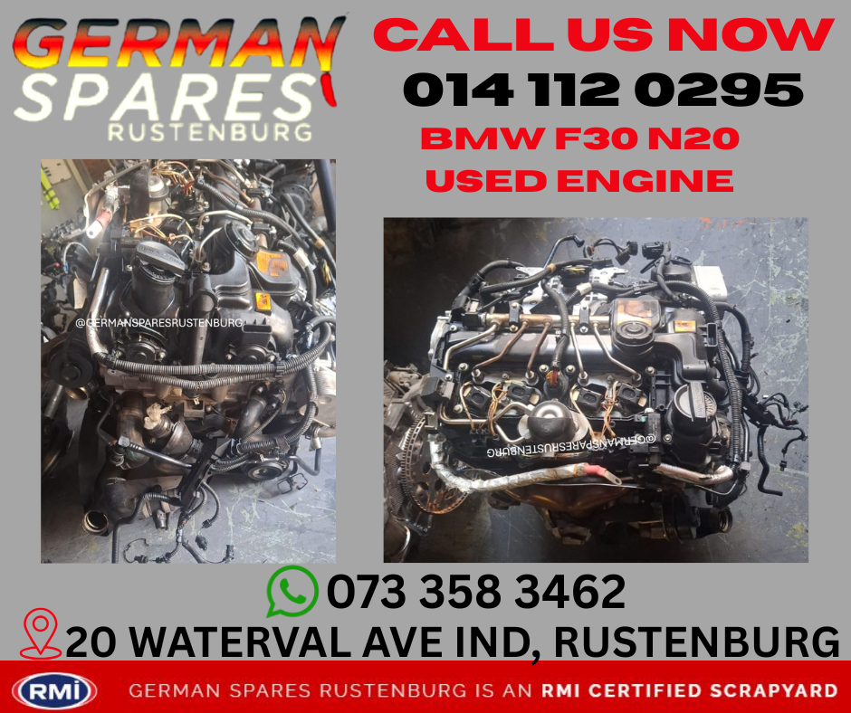 BMW F30 N20 USED ENGIN FOR SALE - Private Seller BMW F30 N20 USED ENGIN FOR SALE - Private Seller