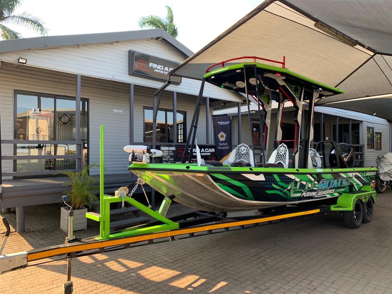 Freedom 7.3 Aluminium boat Year Model: 2024 150hp Mercury 4 Stroke 4hours on