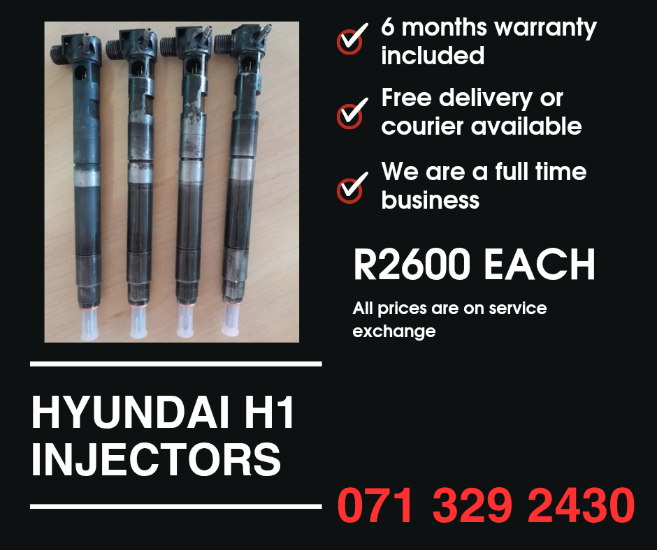 HYUNDAI H1 INJECTORS FOR SALE WITH WARRANTY - Private Seller