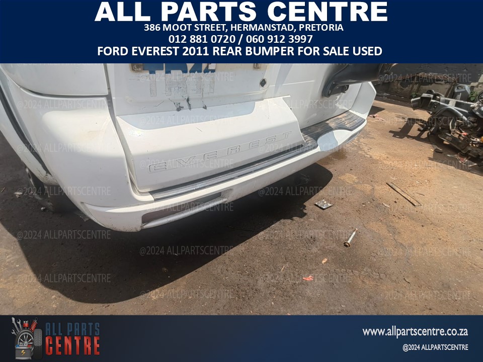 Ford Everest 2011 rear bumper for sale used - Private Seller Ford Everest 2011 rear bumper for sale used - Private Seller
