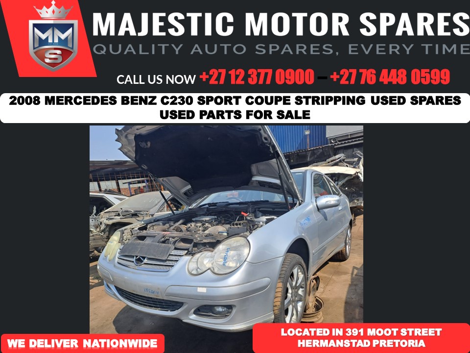 MAJ3167 - 2008 Mercedes benz C230 spares - Silver in colour - Private Seller MAJ3167 - 2008 Mercedes benz C230 spares - Silver in colour - Private Seller