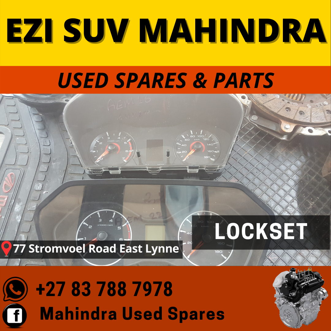 Mahindra Used Lockset EZI SUV