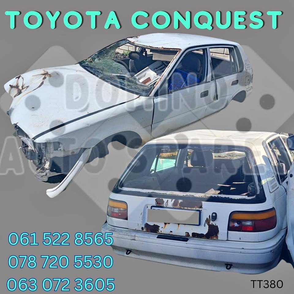 Toyota Tazz Conquest Stripping for Spares.