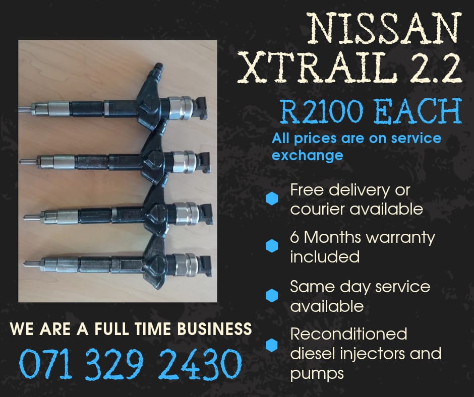 NISSAN XTRAIL YD22 INJECTORS FOR SALE WITH WARRANTY - Private Seller NISSAN XTRAIL YD22 INJECTORS FOR SALE WITH WARRANTY - Private Seller