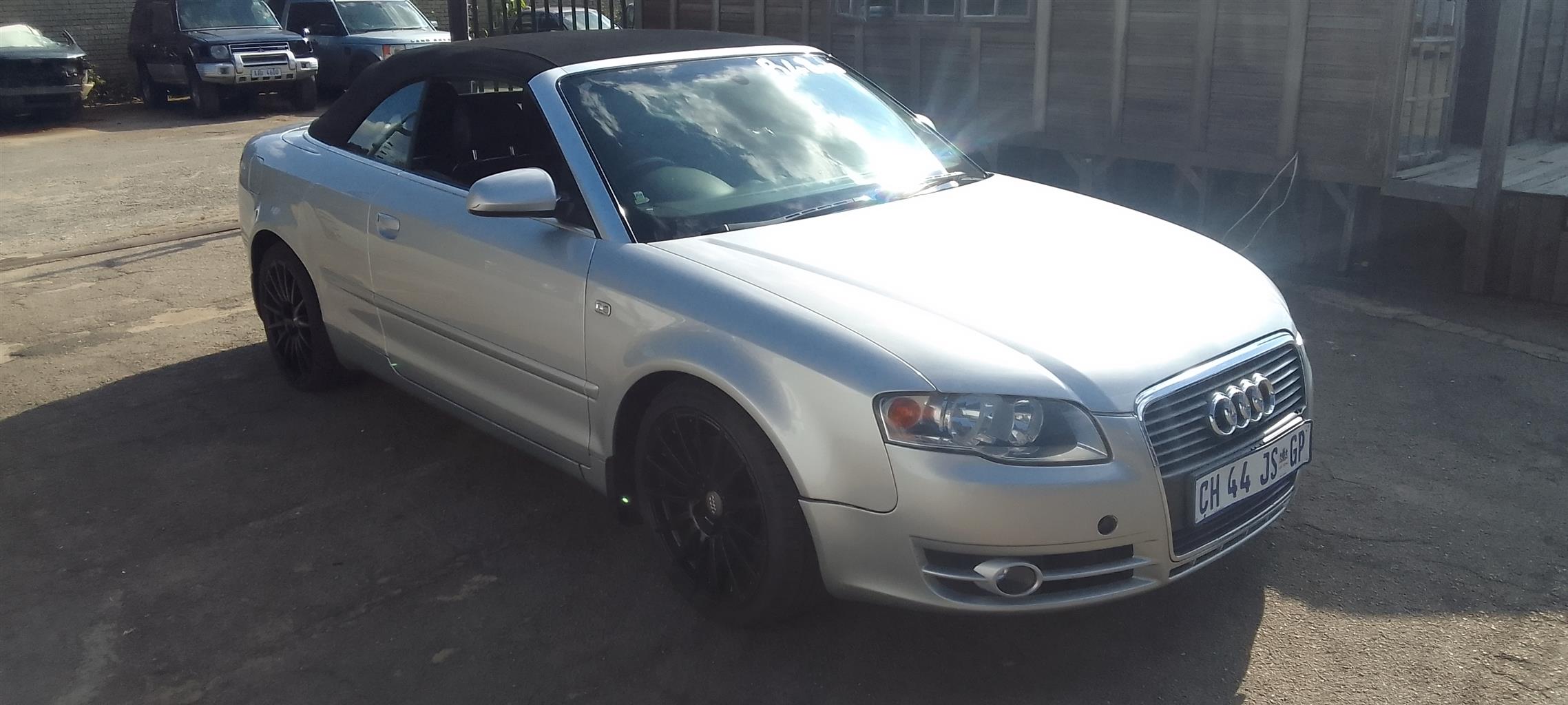 Used 2007 Audi A4 2.0T cabriolet - Private Seller Used 2007 Audi A4 2.0T cabriolet - Private Seller