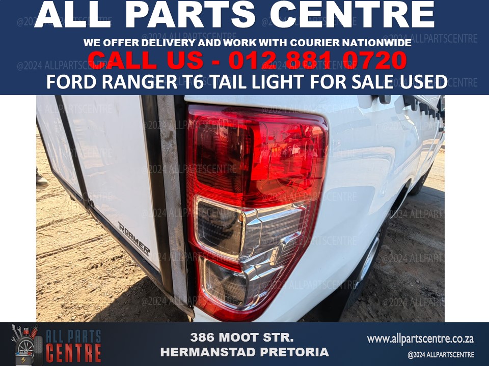 Ford Ranger T6 tail lights for sale used