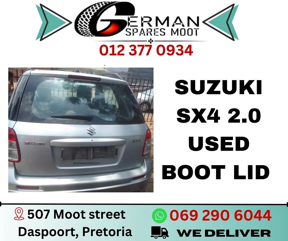 Suzuki SX4 2.0 Boot Lid - Private Seller