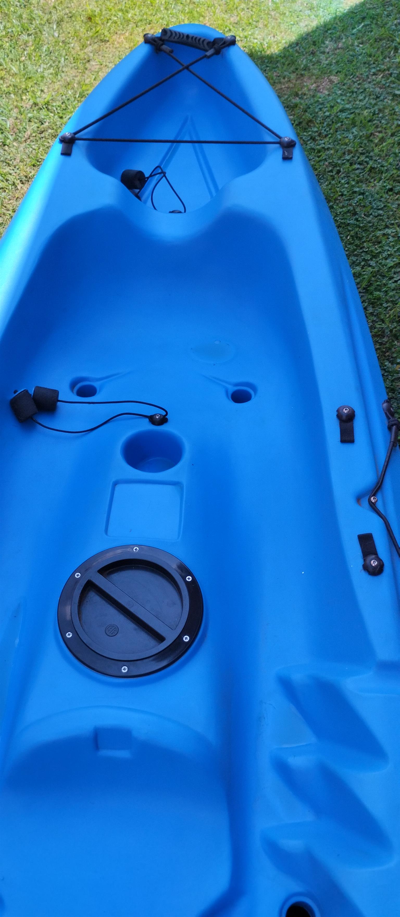 Single and dubble fishing kayaks