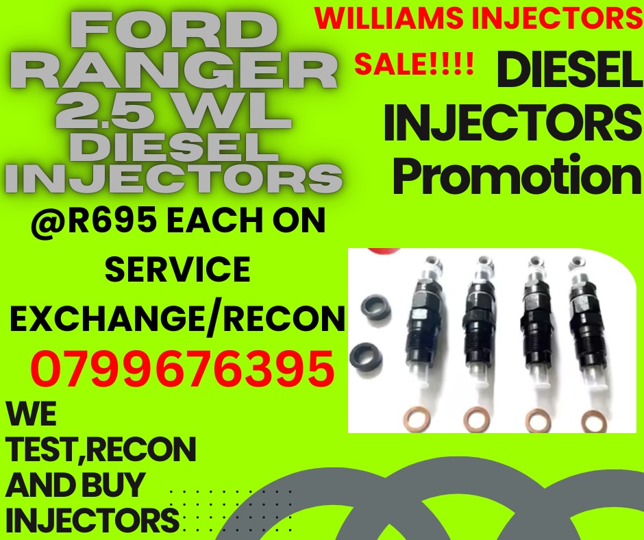 FORD RANGER WLT DIESEL INJECTORS - Private Seller FORD RANGER WLT DIESEL INJECTORS - Private Seller