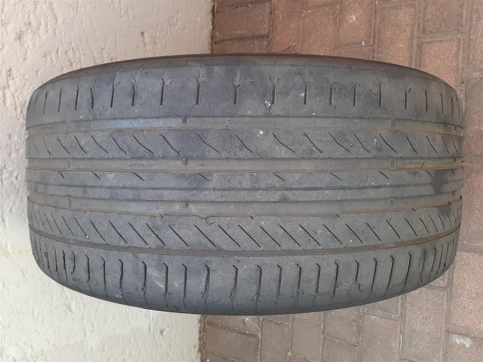 Mercedes-Benz GLE 63S Used Tyres 285 x 40 x 22" and 325 x 35 x22" tyres.