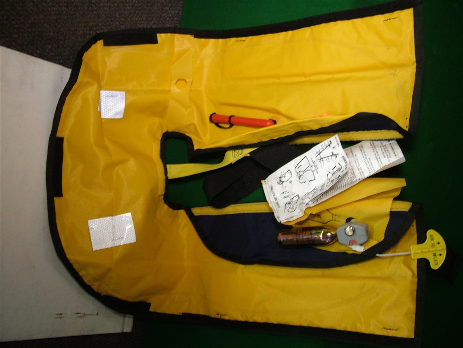Safety Harness Seat & Life Jacket