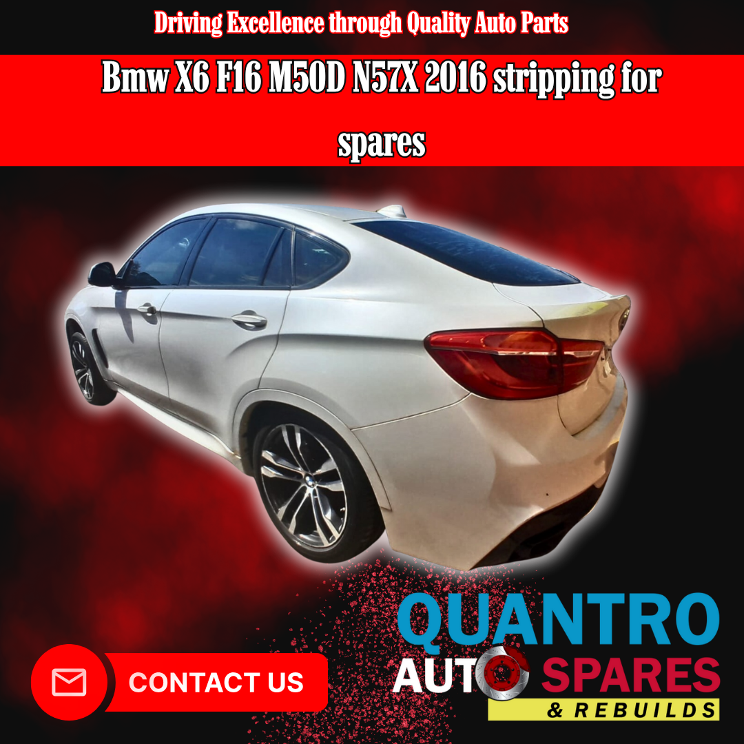 BMW X6 F16 M50D M57X 2016 STRIPPING FOR SPARES - Private Seller BMW X6 F16 M50D M57X 2016 STRIPPING FOR SPARES - Private Seller