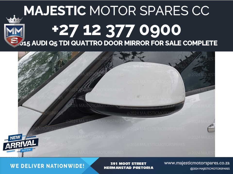 Audi Q5 2015 TDI Quattro Complete Door Mirror – For Sale - Private Seller Audi Q5 2015 TDI Quattro Complete Door Mirror – For Sale - Private Seller