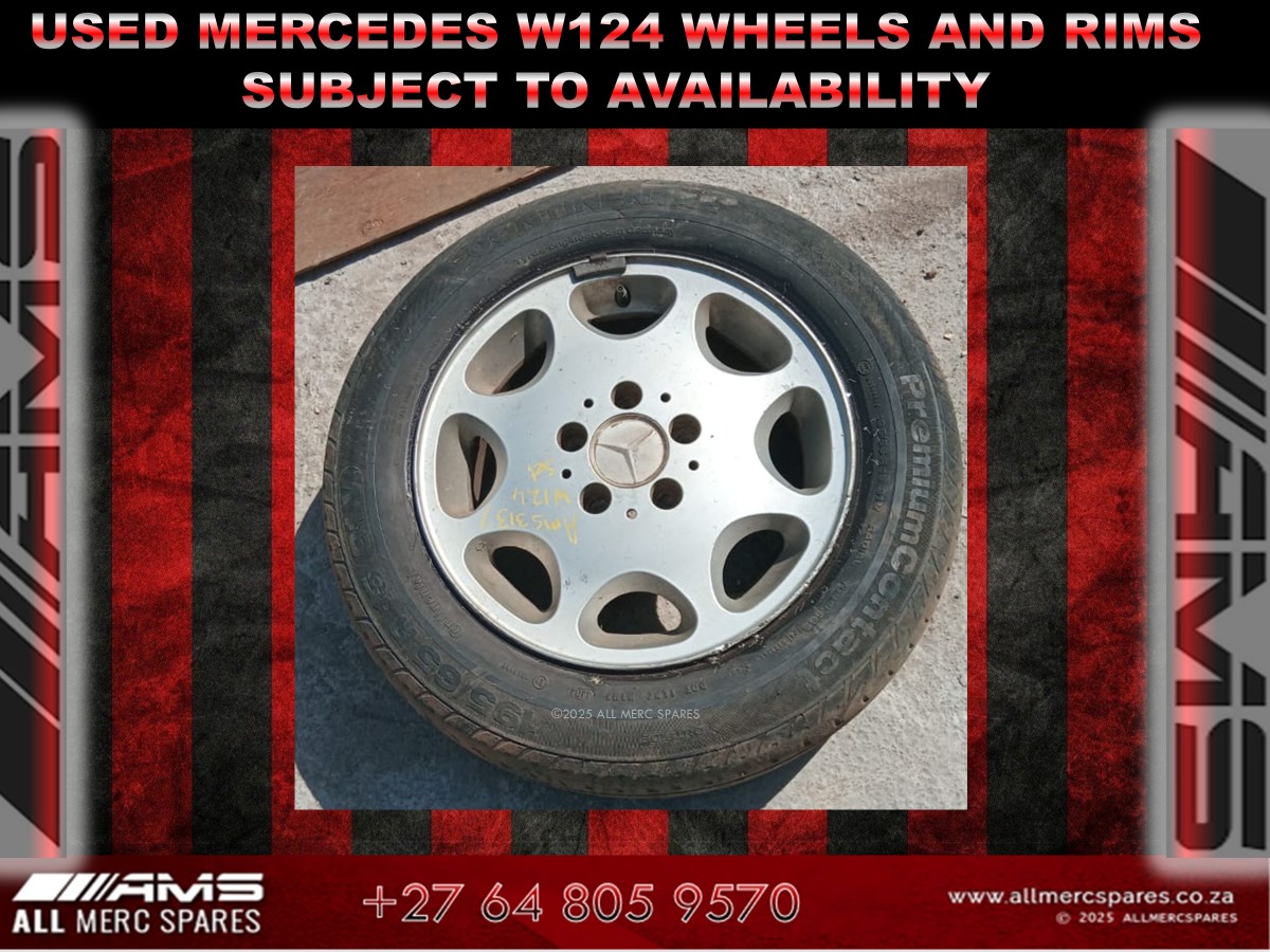 USED MERCEDES W124 WHEELS & RIMS – PREMIUM USED PARTS - Private Seller USED MERCEDES W124 WHEELS & RIMS – PREMIUM USED PARTS - Private Seller