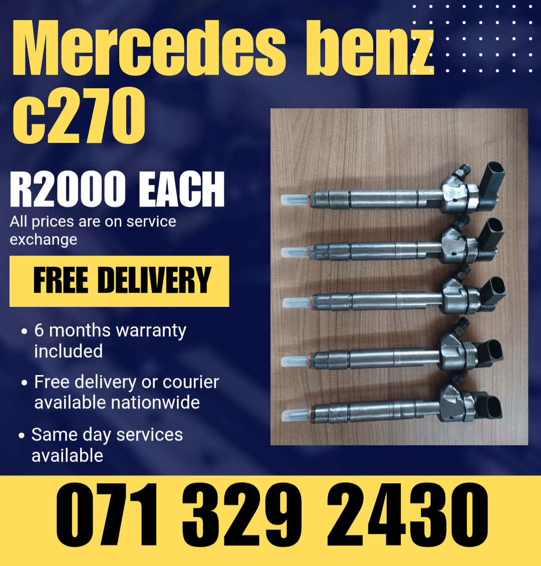 MERCEDES BENZ C270 INJECTORS FOR SALE WITH WARRANTY - Private Seller MERCEDES BENZ C270 INJECTORS FOR SALE WITH WARRANTY - Private Seller