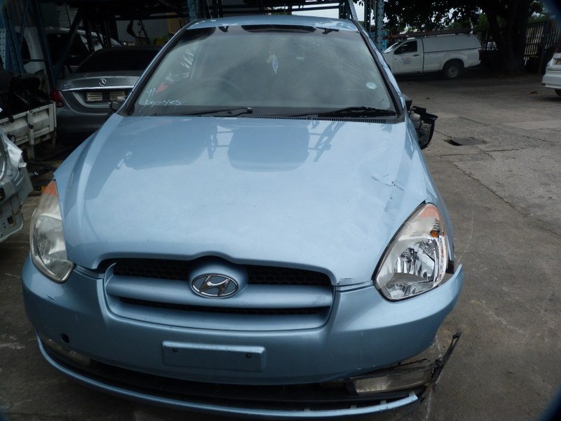 Hyundai Accent 1.6 CVVT Manual Light Blue - 2007 STRIPPING FOR SPARES - Private Seller Hyundai Accent 1.6 CVVT Manual Light Blue - 2007 STRIPPING FOR SPARES - Private Seller
